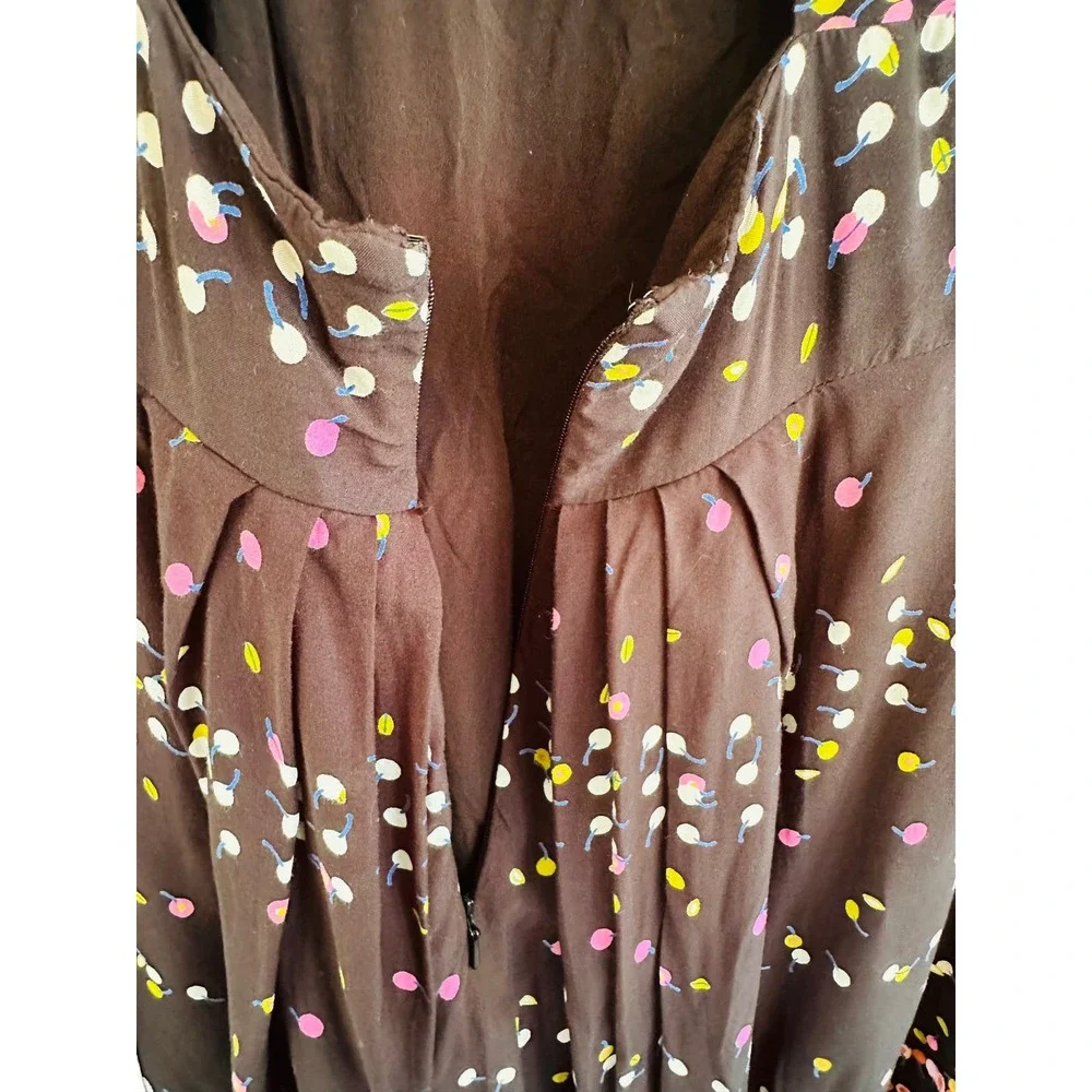 Free People Black Multi-Color Mini Dress - Picture 7 of 15